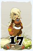 Um personagem do jogo Dofus, Steamer-Ar, de nivel 17