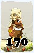 Um personagem do jogo Dofus, Steamer-Ar, de nivel 170