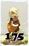 Um personagem do jogo Dofus, Steamer-Ar, de nivel 175