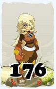 Un personaje del juego Dofus, Steamer-Aire, de nivel 176