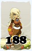 Um personagem do jogo Dofus, Steamer-Ar, de nivel 188