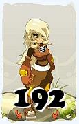 Um personagem do jogo Dofus, Steamer-Ar, de nivel 192