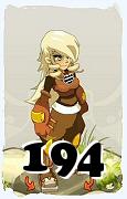 Um personagem do jogo Dofus, Steamer-Ar, de nivel 194