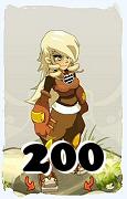 Um personagem do jogo Dofus, Steamer-Ar, de nivel 200