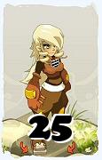 Um personagem do jogo Dofus, Steamer-Ar, de nivel 25