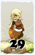 Un personnage du jeu Dofus, Pandawa-Air, au niveau 29