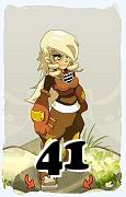 Un personaggio del gioco Dofus, Steamer-Aria, al livello 41