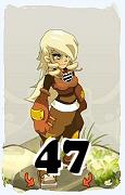 A Dofus character, Rogue-Air, by level 47