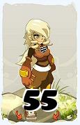 Um personagem do jogo Dofus, Steamer-Ar, de nivel 55