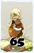 Um personagem do jogo Dofus, Enutrof-Ar, de nivel 65