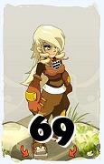 Un personaggio del gioco Dofus, Steamer-Aria, al livello 69