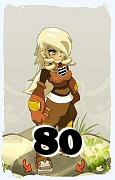 Um personagem do jogo Dofus, Steamer-Ar, de nivel 80