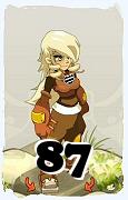 Um personagem do jogo Dofus, Steamer-Ar, de nivel 87