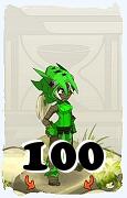 Um personagem do jogo Dofus, Xelor-Ar, de nivel 100