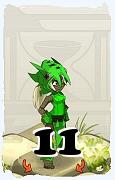 A Dofus character, Iop-Air, by level 11