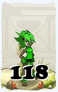 A Dofus character, Eniripsa-Air, by level 118