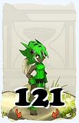 A Dofus character, Pandawa-Air, by level 121