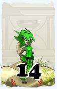 A Dofus character, Xelor-Air, by level 14