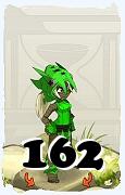 Um personagem do jogo Dofus, Steamer-Ar, de nivel 162