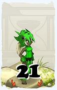 A Dofus character, Xelor-Air, by level 21