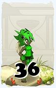 A Dofus character, Xelor-Air, by level 36