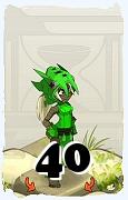 Um personagem do jogo Dofus, Xelor-Ar, de nivel 40