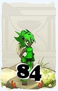 A Dofus character, Sacrier-Air, by level 84