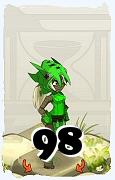 Um personagem do jogo Dofus, Sram-Ar, de nivel 98