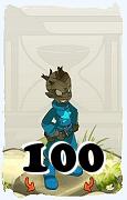 Um personagem do jogo Dofus, Xelor-Ar, de nivel 100