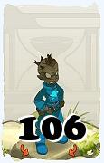 A Dofus character, Iop-Air, by level 106