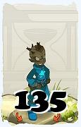 Un personnage du jeu Dofus, Iop-Air, au niveau 135