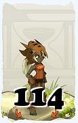 Un personaggio del gioco Dofus, Xelor-Aria, al livello 114