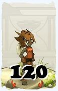 Un personaggio del gioco Dofus, Xelor-Aria, al livello 120