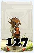 Um personagem do jogo Dofus, Xelor-Ar, de nivel 127