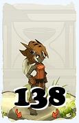 Um personagem do jogo Dofus, Xelor-Ar, de nivel 138