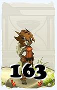 Um personagem do jogo Dofus, Xelor-Ar, de nivel 163