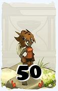 Um personagem do jogo Dofus, Xelor-Ar, de nivel 50