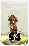 Um personagem do jogo Dofus, Sram-Ar, de nivel 54