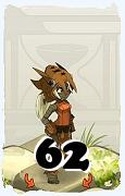 A Dofus character, Pandawa-Air, by level 62