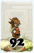 Um personagem do jogo Dofus, Xelor-Ar, de nivel 92