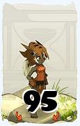 Um personagem do jogo Dofus, Xelor-Ar, de nivel 95