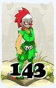 A Dofus character, Masqueraider-Air, by level 143