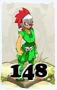 A Dofus character, Masqueraider-Air, by level 148