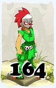 A Dofus character, Masqueraider-Air, by level 164