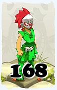 Um personagem do jogo Dofus, Sram-Ar, de nivel 168