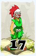 A Dofus character, Pandawa-Air, by level 17