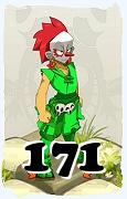 A Dofus character, Masqueraider-Air, by level 171