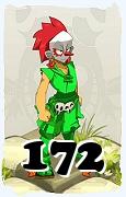 Un personnage du jeu Dofus, Iop-Air, au niveau 172