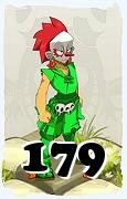 Un personaje del juego Dofus, Zobal-Aire, de nivel 179