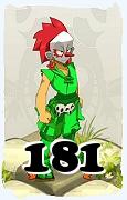 A Dofus character, Masqueraider-Air, by level 181